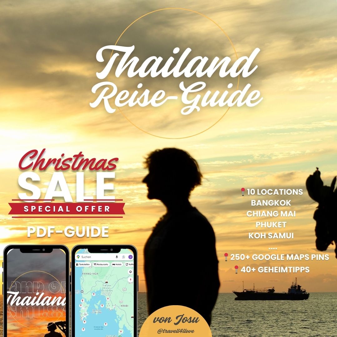 Thailand Reiseguide mit 250+ Maps Pins