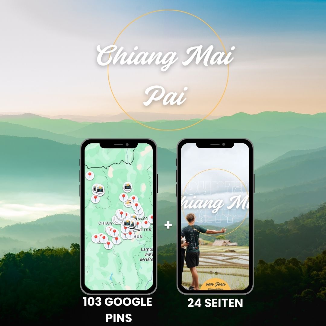 Thailand Reiseguide mit 250+ Maps Pins