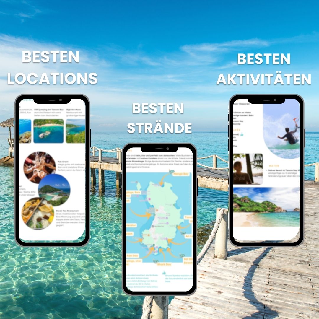 Thailand Reiseguide mit 250+ Maps Pins